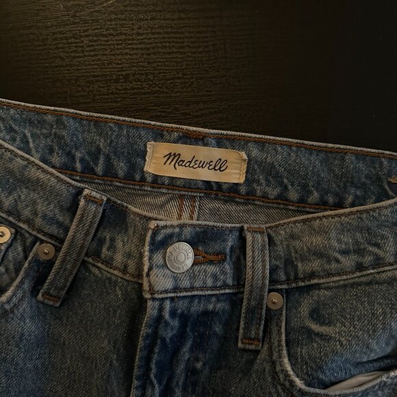 Madewell Perfect Vintage Straight Jeans – Size 25 | Medium Wash | High Rise - Picture 6 of 7
